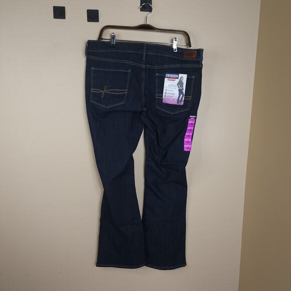 Denizen Levi's Dark Wash Modern Bootcut Jeans Size 18S - Picture 5 of 12